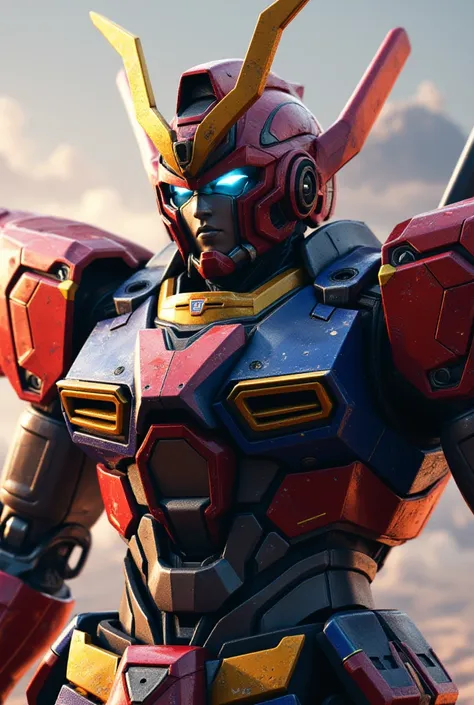 Gundam samurai transformer, full body and defined muscles, pure 4k realism, humanized, flux, vfx realism, sdxl, stock photo, RealVisXL 4.0, real cinematic, cinemacospe, flux pro, real visual effects, realistic environment, best quality, , hyperrealistic,