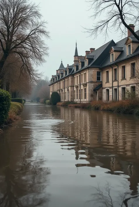 Créer un reportage qui dit que les cours dans les collèges de Redon seront rattrapé sur une semaine des vacances de février, suite à une inondation