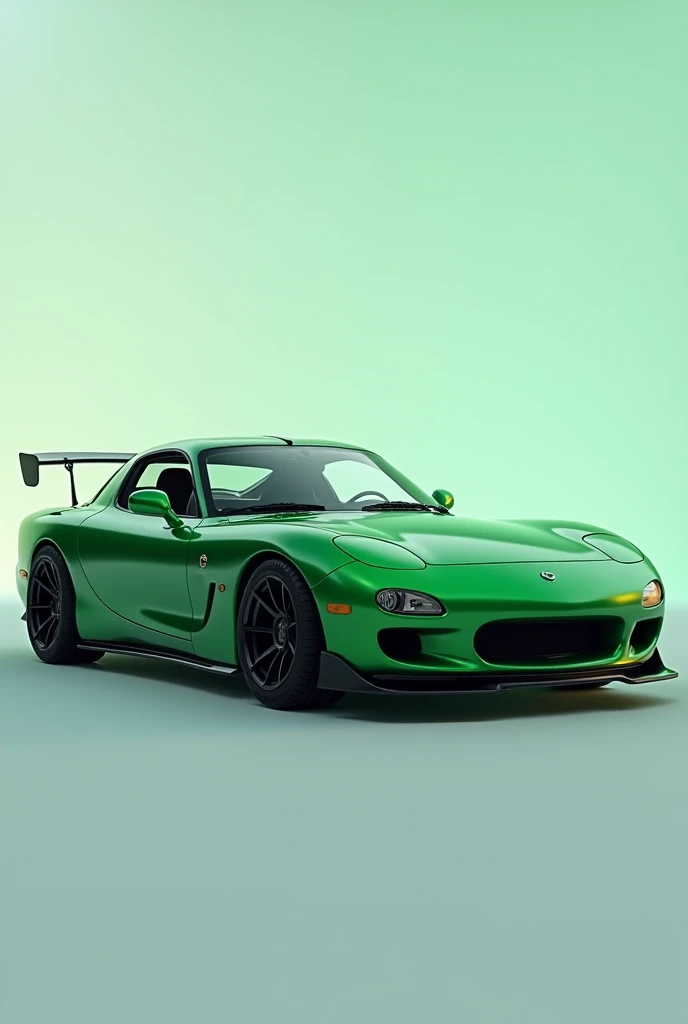 Mazda RX 7 greeen wallpaper 16:9