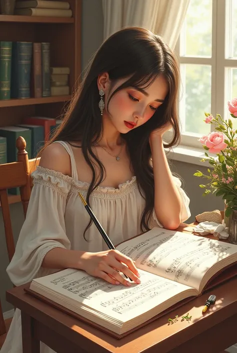 DRAWING OF MELODY STUDYING