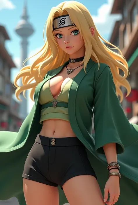 Tsunade into 3d realistic character