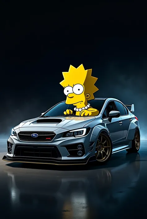 simpson and wrx sti 2020 crystal black