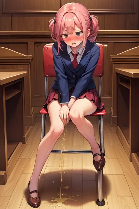 (ultra-detailed, best quality, anatomically perfect body), (full body:1.2), (chairwoman:1.3), (suit skirt:1.3), (fancy chair:1.2), (in a courtroom:1.2),(double-crossed leg:1.3),(hand between legs:1.3), (have to pee:1.1),(urge to pee:1.3), (very desperate t...