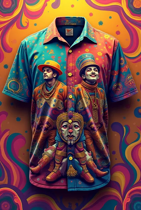 Cruceña Carnival troupe shirt