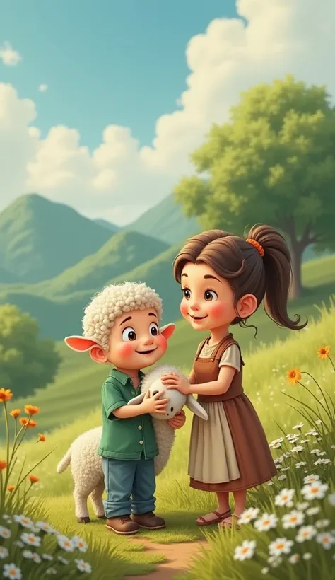  urdu me 200 wrds ki story dada dadi key sath hay or habwar bhi mojud hay who apne maa ka frma brdar hay ise ke character ki details imegesbna do
The love of the little sheep and grandmother is mentioned once, in a small village, in the middle of lush hill...