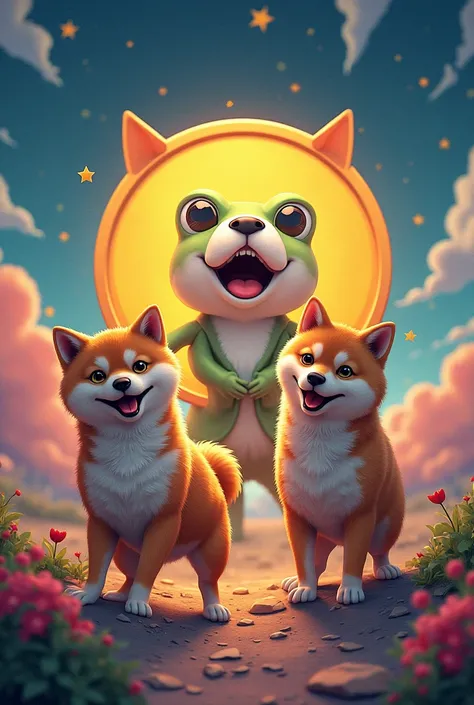 Shiba coin DOGE Coin PEPE Coin