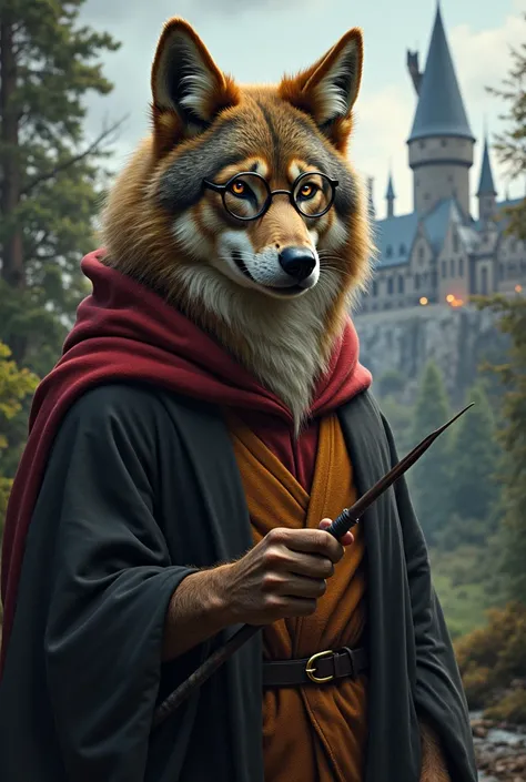 Alexander the Wolf as Harry Potter