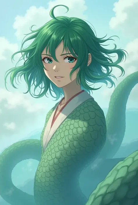 Haku from Spirited Away is a really cool photo