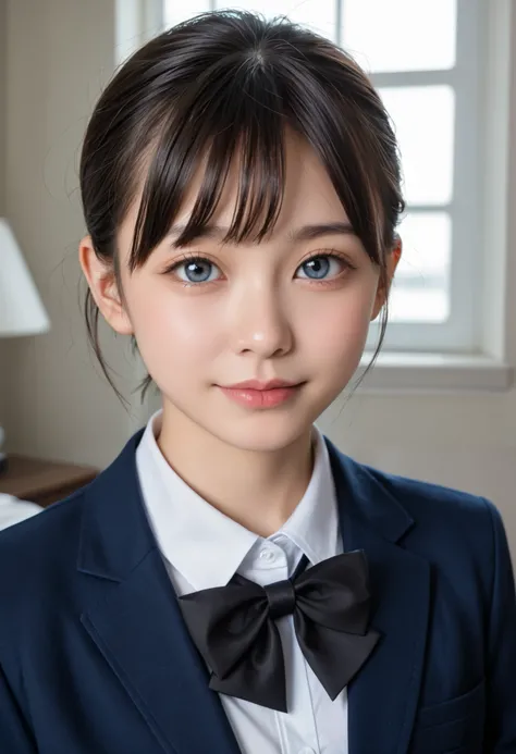 1 girl,3DCG, 3D character ,(とても cute女子高生:1.3), Masterpiece, top quality, high resolution,((( Photorealistic:1.4))), RAW photos , ray tracing, Physically Based Rendering, beautiful girl,(Age 15:1.4), white skin, cute, beautiful, attractive, Japanese,A fain...