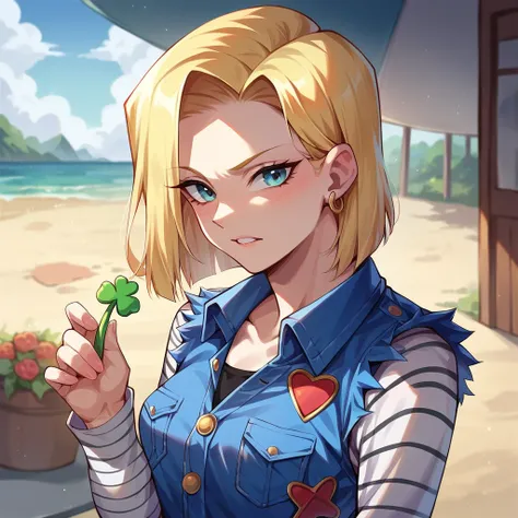 Android 18 dressed as Clover from Totally Spies -

Season 7 