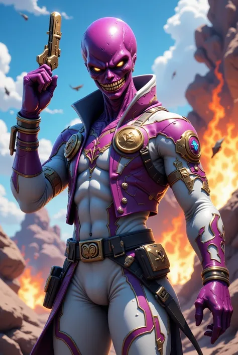 crea un promt de dr ostopus al stilo dragón Ball  download https  fortnite

Crea un prompt para un **DR. Octopus** in the style  **DRagon Ball**  download https  ** Fortnite**:

**prompt:**
"Genera una imagen de DR. Octopus, con su traje icónico adaptado i...