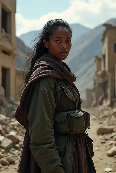 Black woman in afghanistan