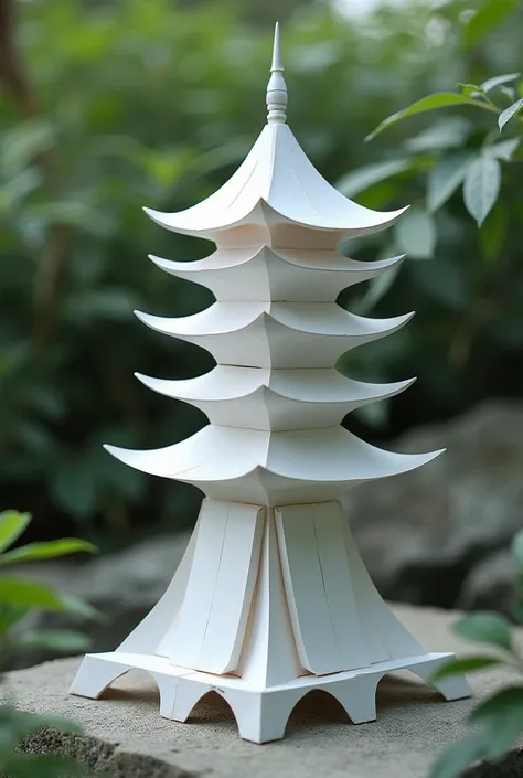 Diy Japanese style paper tower