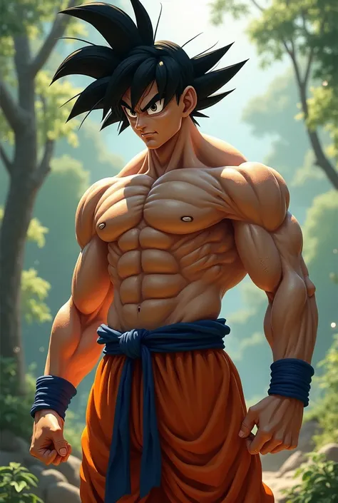 Goku sin ropa 