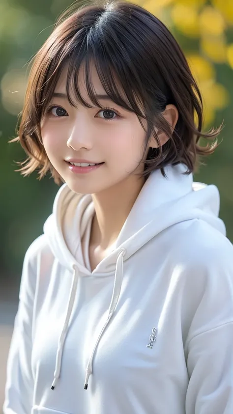  Japanese girl facing the front, super image quality, cute, pretty, sexy, and cute, actress, Japanese pretty girl, Lori, loose, short, curly hair, excellent style, excellent skeleton, clean, fluttering hair, small face, delicate girl, realistic girl, girl ...