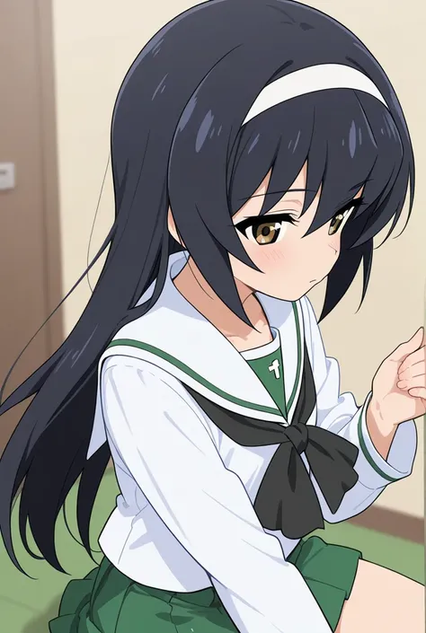 Reizei Mako, ooarai school uniform,