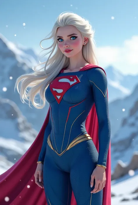 Elsa, superman, fusion