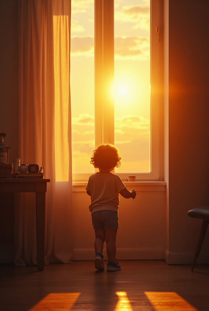 Title : "Ce matin, tout recommence !"

🔊  People who get out of bed  (inspirational piano , battements progressifs)

🎞 But if you advance  (Plans doux,  morning light )
📌  images  :  A sun that rises , une personne qui ouvre les yeux, un enfant qui sourit ...