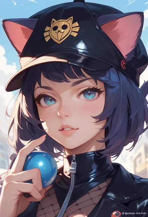   wearing a cat ear hat 、 wearing a dog ear hat 、 compete for a big vinyl ball in a fierce battle、