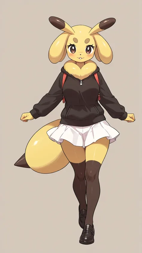 Female furry teenager ant pokemon style 