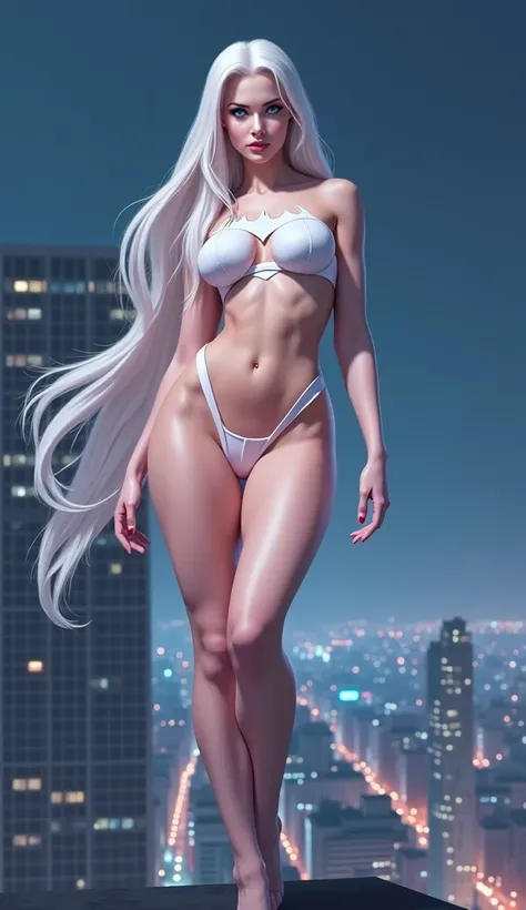 full body. (masterpiece: 1.4), (8K,  photorrealist, raw photo,  better quality: 1.4), (1 girl),  pretty face, ( realistic face : 1.4), ( white hair,  long hair: 1.3), beautiful hairstyle,  beautiful detailed eyes , ( Eyes with a better relationship : 1.5),...