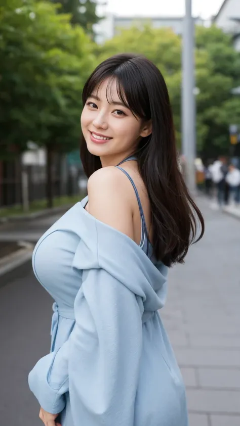 Based on a request from Japan、The 21-year-old, big-breasted, smiling woman most liked by Japanese men