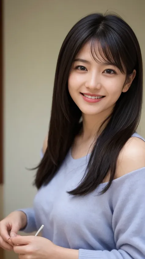 Based on a request from Japan、The woman who smiles at the age of 45 is most liked by Japanese men