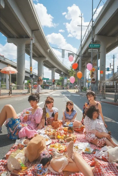 Picnic on the freeway