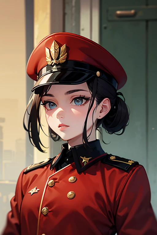 Soviet female general