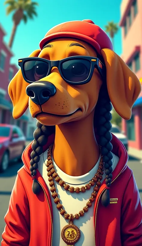 Snoop Dogg as a dog