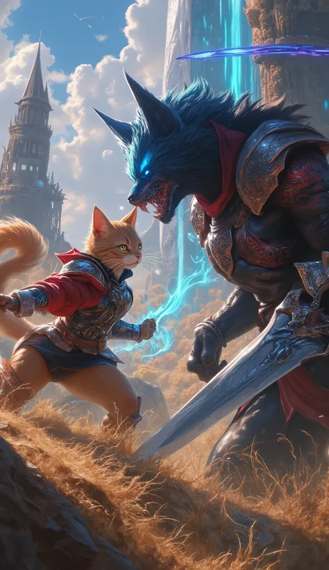 Final Fantasy Style , Takahashi Kazunari's masterpiece, Cat vs. Dog: Battle Royale