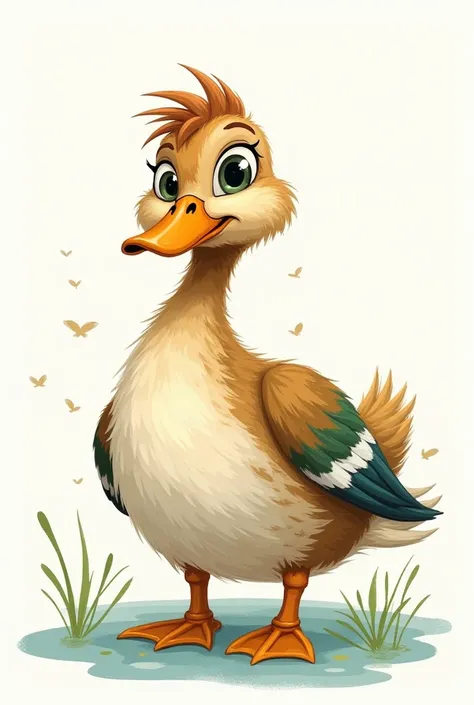 Drawn duck