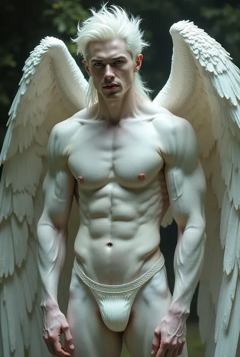 - Unclothed man ,With a loose penis
- Muscular and athletic body
— WITHOUT ANY CLOTHES 
— WITHOUT ANY CLOTHES 
— WITHOUT ANY CLOTHES 
— WITHOUT ANY CLOTHES 
- White skin with subtle silver scales
- Mullet-style white hair
- Bright green eyes
- Wings not vi...