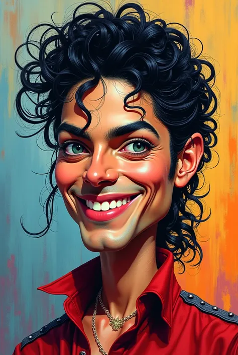 MICHAEL JACKSON  CARICATURE 