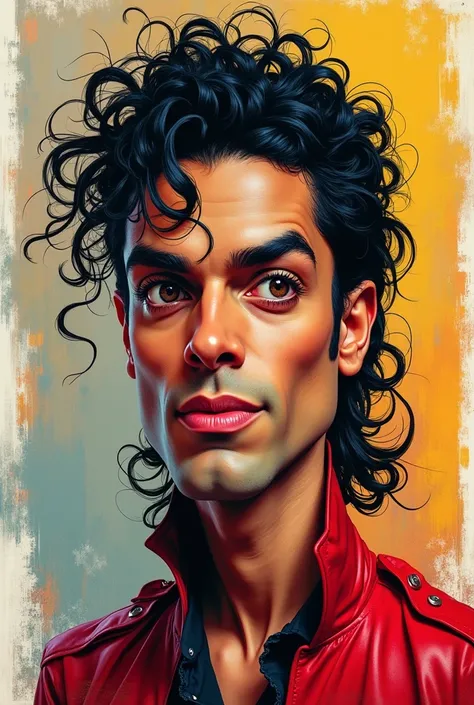 MICHAEL JACKSON  CARICATURE 