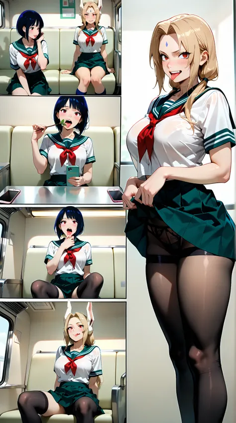     Masterpiece,      TOP QUALITY ,      lively,   that&#39;  beautiful  ,      high contrast   ,     semi-realistic ,    latest,     Bodycon,     skin dimensions  , sailor suit  ,  lingerie、 Comic  、( My Hero Academia、 mirko)、( recommended 、 Arima Kana )、...