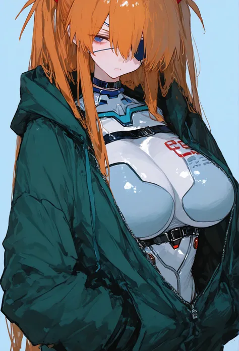 最   high quality,   Masterpiece,    748cm style   ,         cute poster、 8k wallpaper、  Masterpiece、最   high quality    、   high quality      、   high detail、、            absurd,    latest,                female 1 person、    Soryu Asuka Langley 、   orange ...