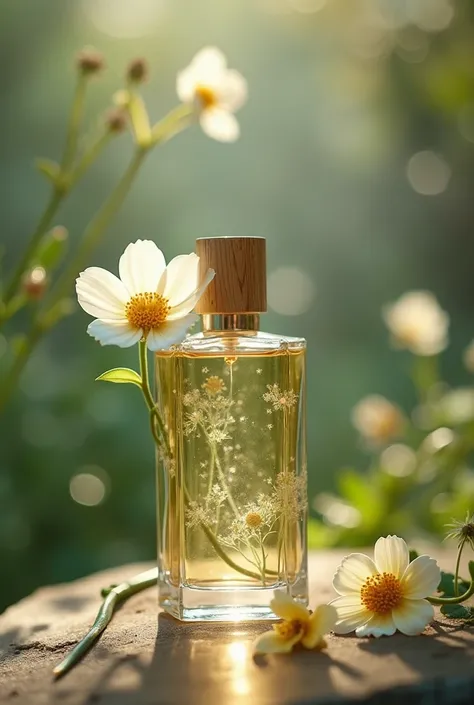 Create a perfume made of a natural flower