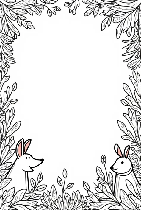 Create digital products in the form of coloring sheets in the form of animals and plants for ren