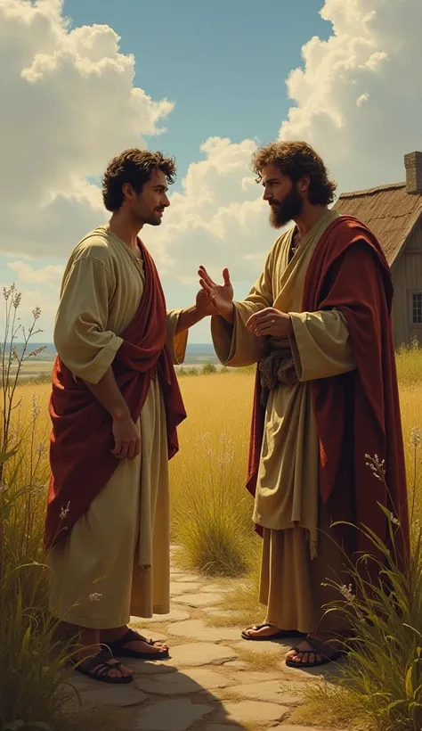  Hz Jesus tells how a rich man had two sons . The little one ,  wanted to be free and left home asking his father for his inheritance.