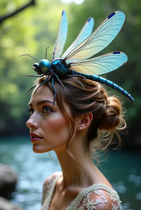 Dragon fly hat front view