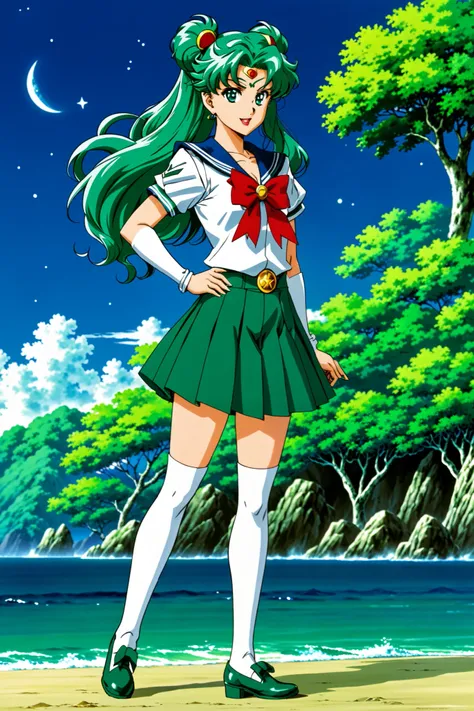 Sailor Neptune  ( aka Michiru Kayo )  is one of the outer planet warriors in the Sailor Moon franchise. Michiru is a short ,  Beautiful,  incredibly sophisticated and gentle girl ,  as if she came to earth from the ocean - this impression is mostly created...