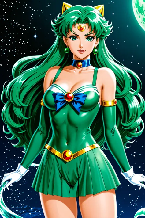 Sailor Neptune  ( aka Michiru Kayo )  is one of the outer planet warriors in the Sailor Moon franchise.  nude,   Beautiful,  big breasts,  hairy pubis,  uncensored.
Michiru is a short ,  Beautiful,  incredibly sophisticated and gentle girl ,  as if she cam...