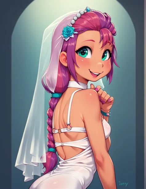 Sunny Starscout wedding dress sexy