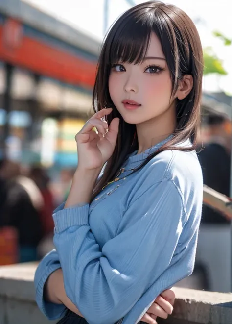 (( TOP QUALITY)), (超 high image quality), ( very detailed),( detailed description), (( best CG )), ( Masterpiece), Super Fine Art , (8k, 32K,  Masterpiece), ( by Nomi), ( by Nomi :1.2), ( high image quality),  very detailed,  very beautiful face and eyes ,...