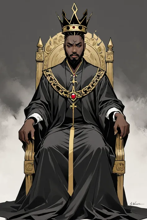 the black king