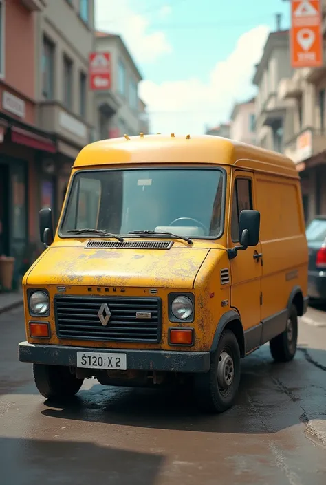 A 1995 Renault Trafic
