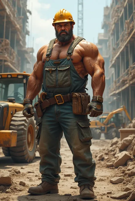 
Construction job character