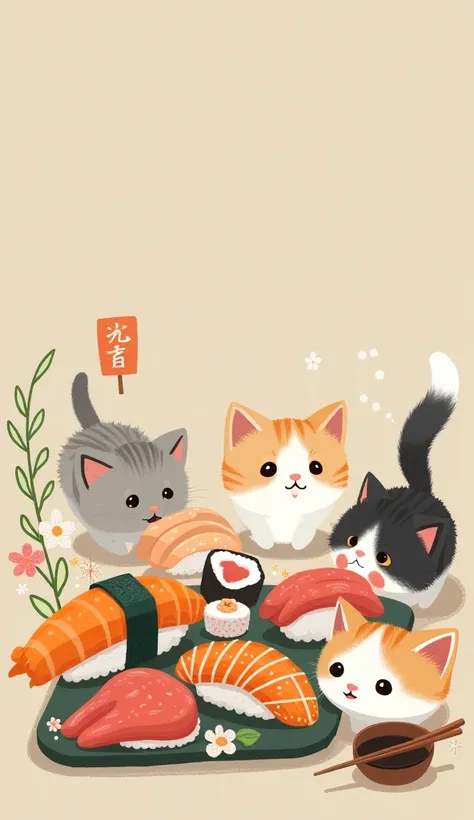 Sushi and kittens