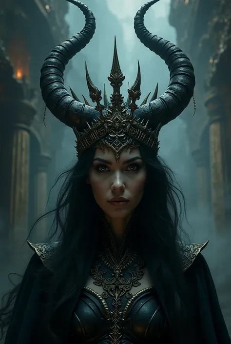 Horned crown of the Queen of the Underworld 